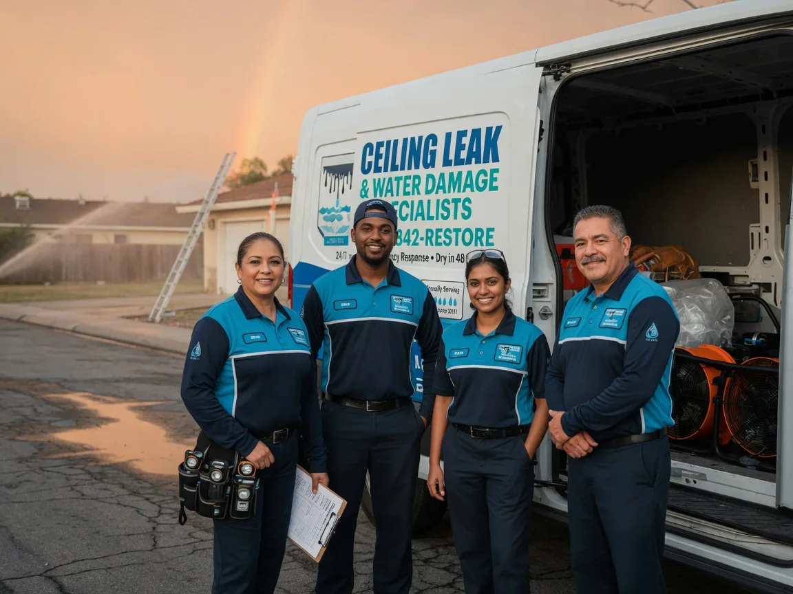 Ceiling Leak Cleanup company in Liverpool, TX